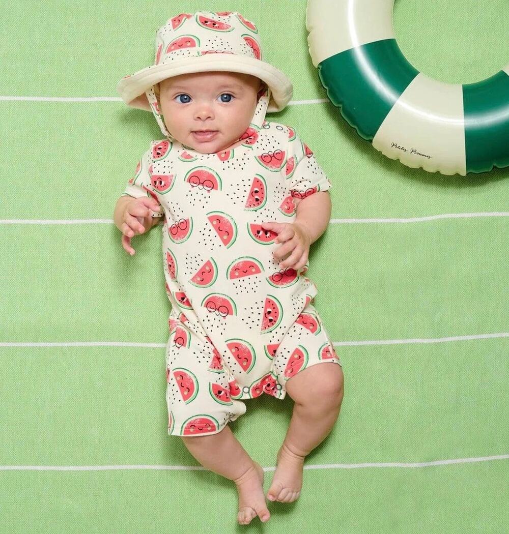 The Bonnie Mob Watermelon Romper